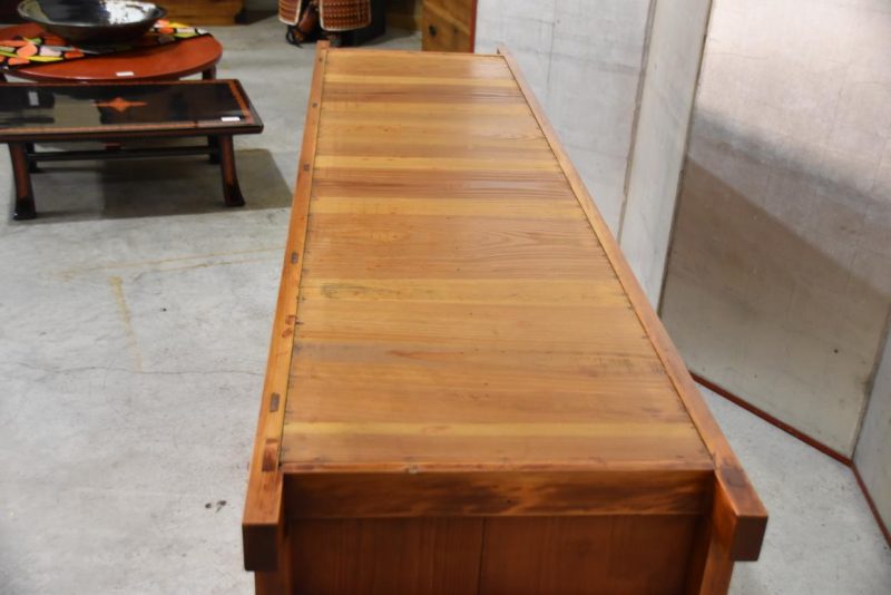 Antique Kitchen Chest Sideboard Width:1815mm - Image 5