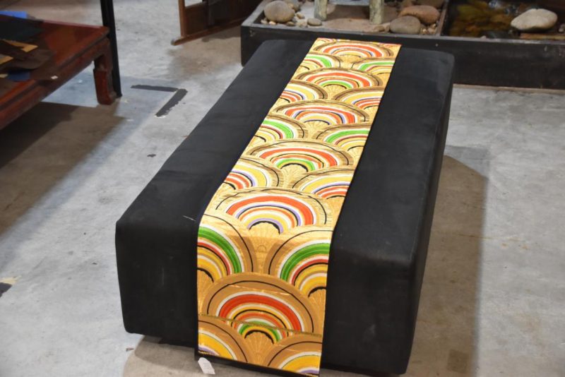 Japanese Fukuro Obi Sash Table Runner Width:4000mm