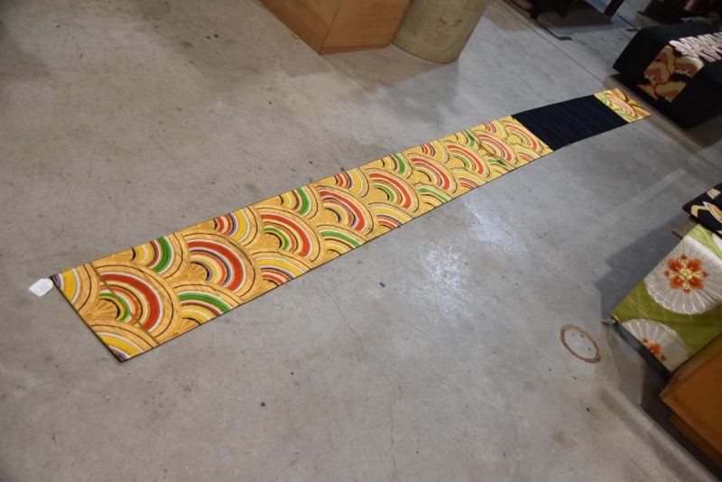 Japanese Fukuro Obi Sash Table Runner Width:4000mm - Image 4