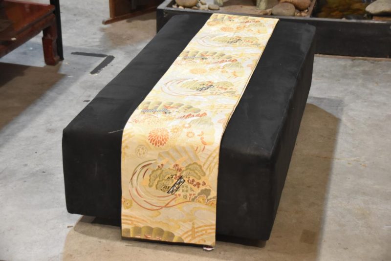 Vintage Maru Obi Sash Table Runner Width:4000mm
