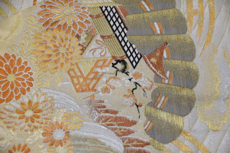 Vintage Maru Obi Sash Table Runner Width:4000mm - Image 7