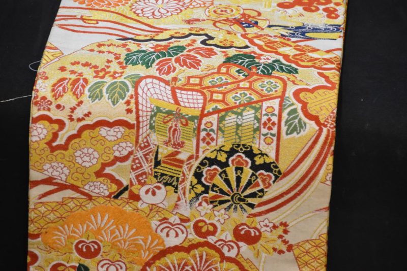 Vintage Maru Obi Sash Table Runner Width:4000mm - Image 2