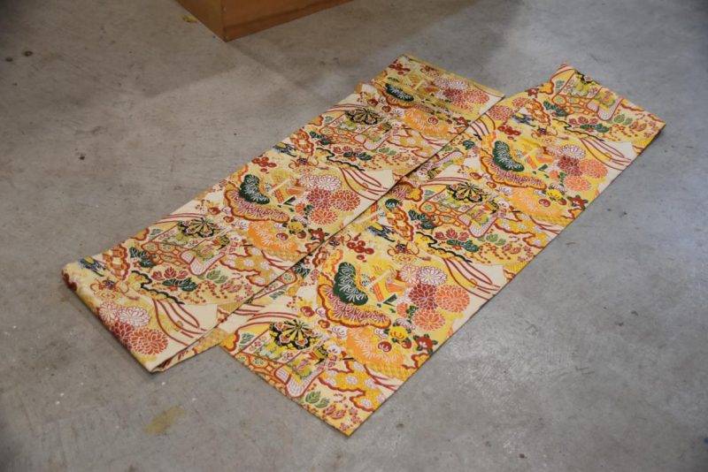 Vintage Maru Obi Sash Table Runner Width:4000mm - Image 8