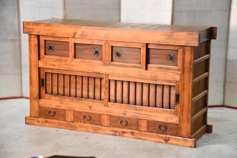 Antique Japanese Sideboard Width:1610mm - Image 13
