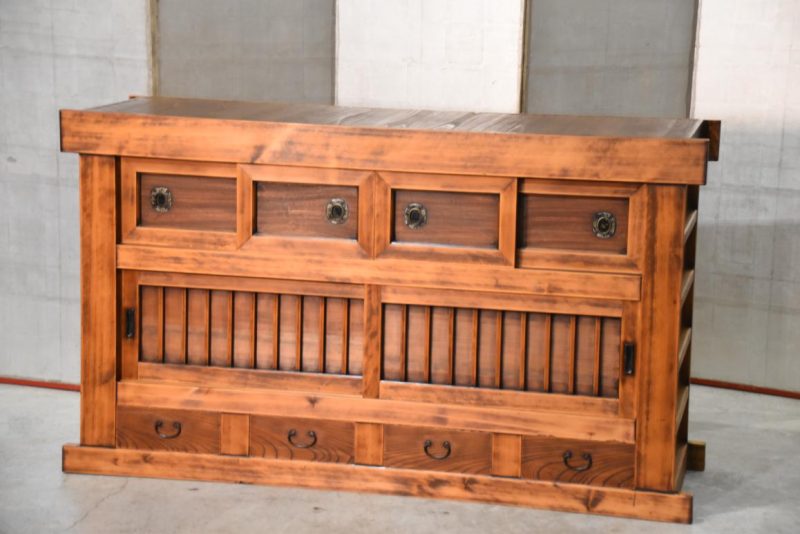 Antique Japanese Sideboard Width:1610mm - Image 12
