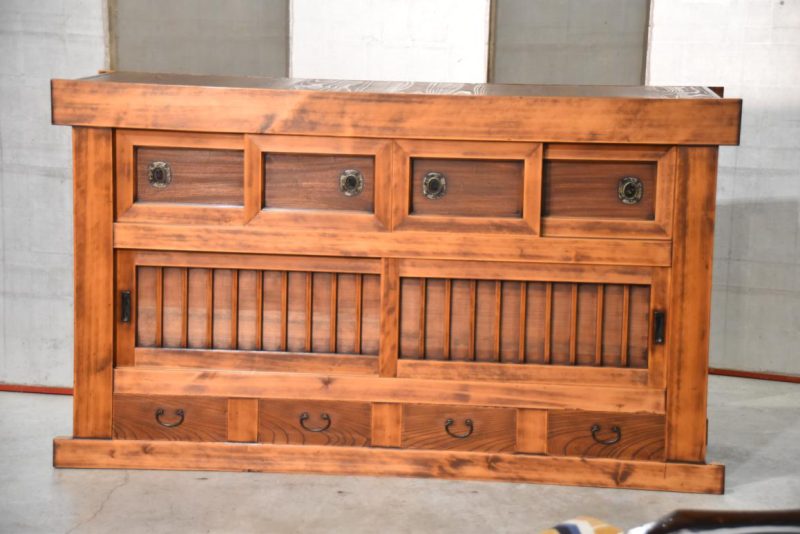 Antique Japanese Sideboard Width:1610mm - Image 11