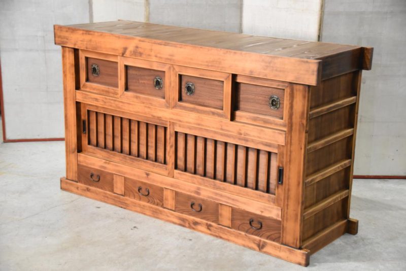 Antique Japanese Sideboard Width:1610mm - Image 10