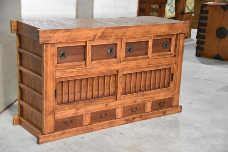 Antique Japanese Sideboard Width:1610mm - Image 4