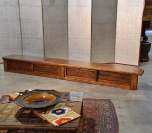 Antique Kamachi Shoe Chest Width:2945mm