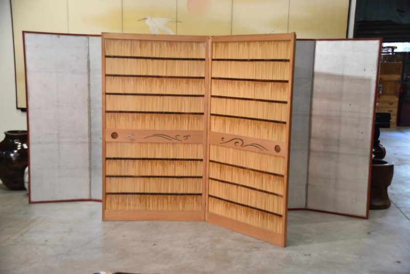 Japanese Reed Grass 2 Panel Screen Width:1940 mm's