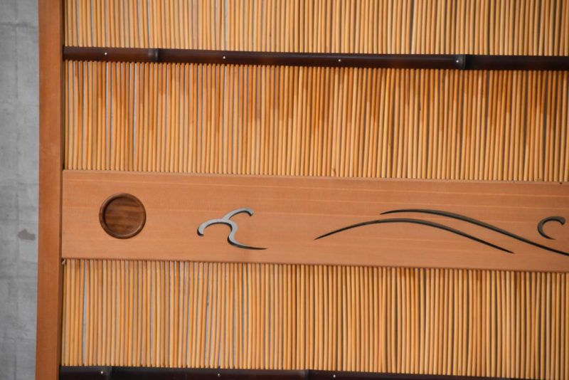 Japanese Reed Grass 2 Panel Screen Width:1940 mm's - Image 9