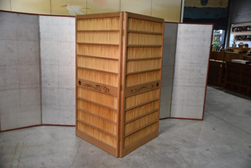Japanese Reed Grass 2 Panel Screen Width:1940 mm's - Image 3