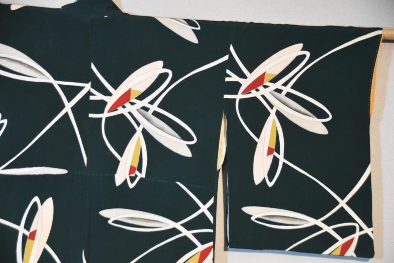 Japanese Vintage Silk Kimono - Image 10