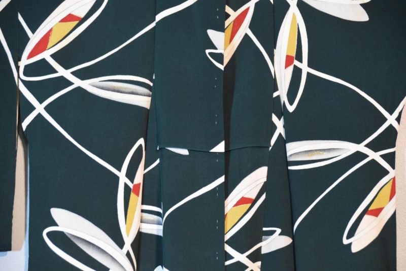Japanese Vintage Silk Kimono - Image 4