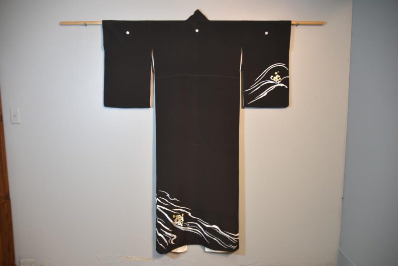 Japanese Vintage Silk Kimono
