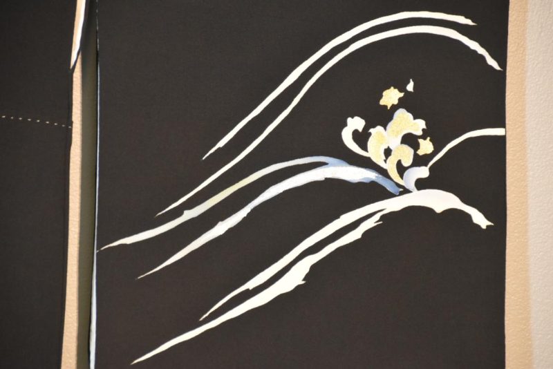 Japanese Vintage Silk Kimono - Image 7