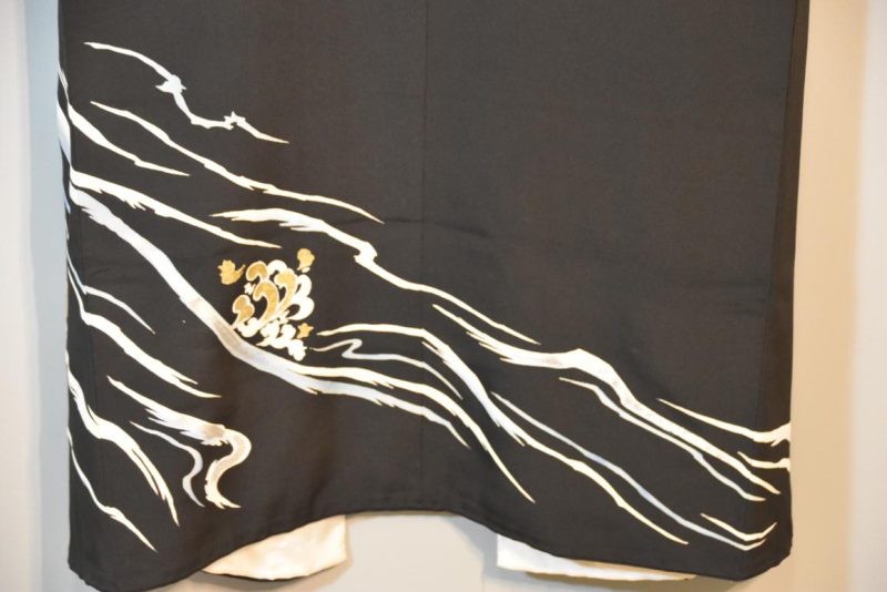 Japanese Vintage Silk Kimono - Image 6