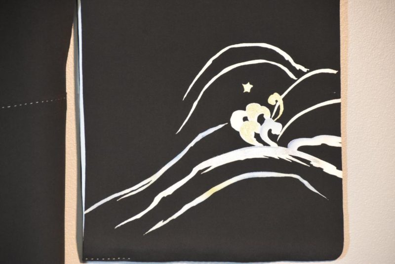 Japanese Vintage Silk Kimono - Image 3