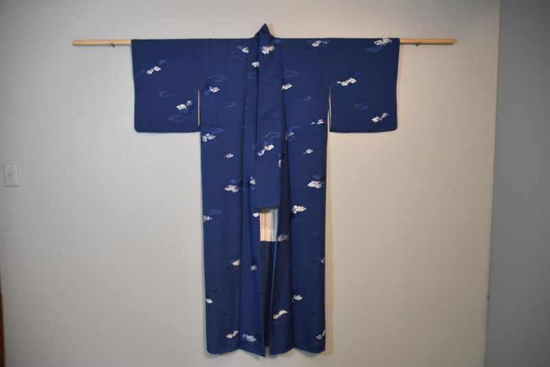 Japanese Vintage Silk Kimono - Image 3