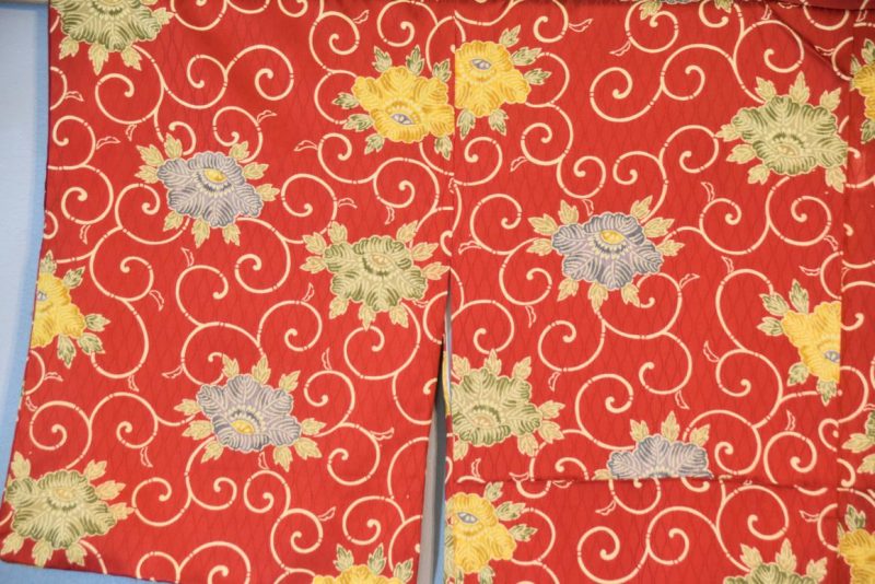 Japanese Vintage Silk Kimono - Image 8