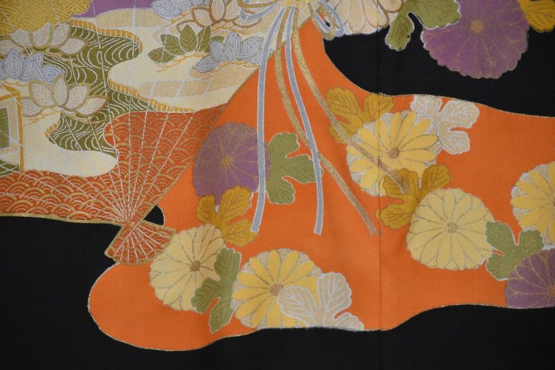 Vintage Japanese Silk Kimono - Image 4