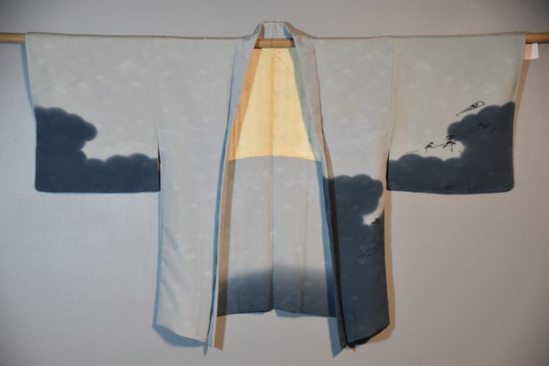 Vintage Japanese Silk Jacket Haori - Image 2
