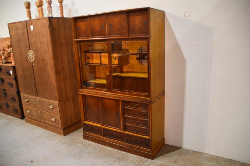 Japanese Chadansu Tea Storage and Display Chest Width:1070mm - Image 2