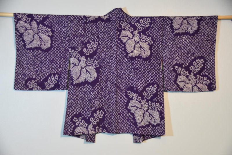 Japanese Silk Shibori Haori