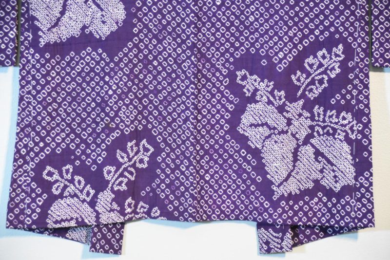 Japanese Silk Shibori Haori - Image 6