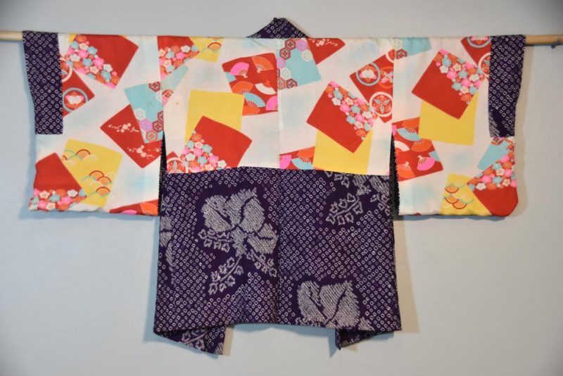 Japanese Silk Shibori Haori - Image 9