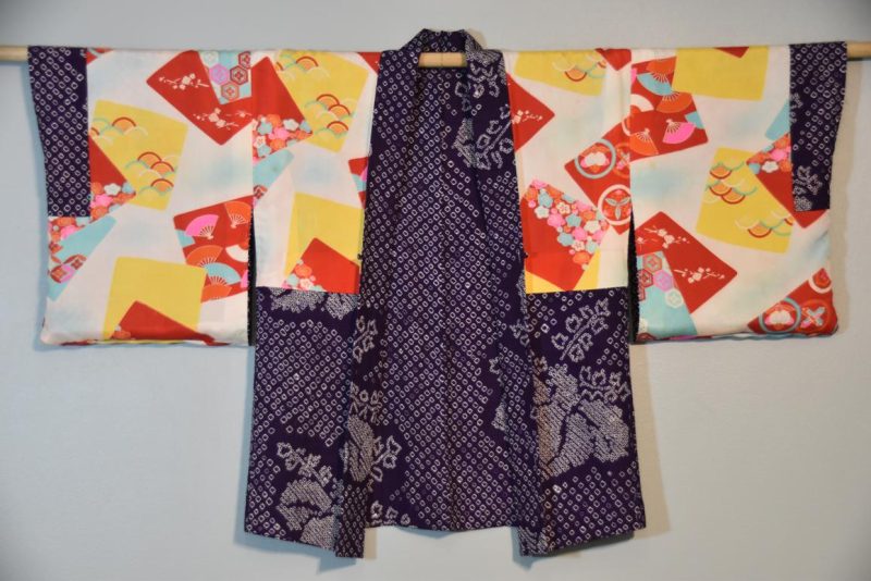 Japanese Silk Shibori Haori - Image 8