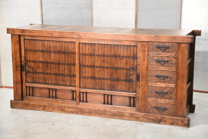 Antique Mizuya Sideboard Width:1885mm - Image 2
