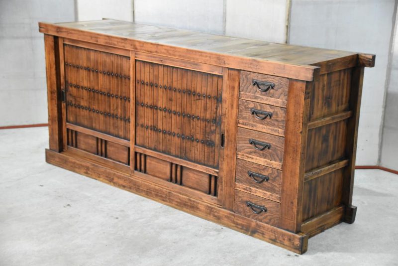 Antique Mizuya Sideboard Width:1885mm - Image 11