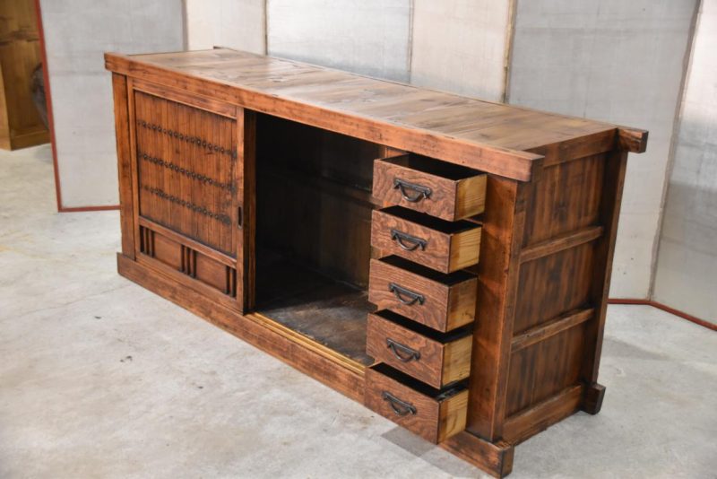 Antique Mizuya Sideboard Width:1885mm - Image 8