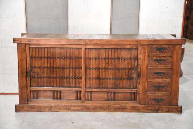 Antique Mizuya Sideboard Width:1885mm - Image 4