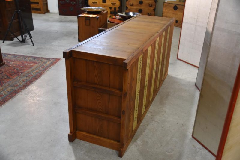 Antique Japanese Mizuya Sideboard Width:1865mm - Image 4