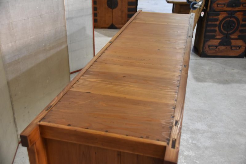 Antique Japanese Mizuya Sideboard Width:1865mm - Image 2