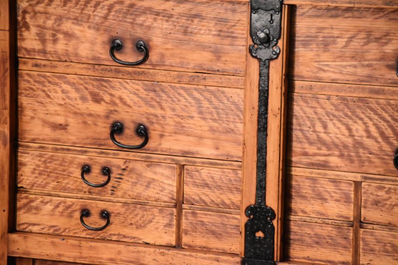Rare Japanese Antique Merchant Chest Width:1210mm - Image 20