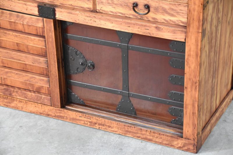Rare Japanese Antique Merchant Chest Width:1210mm - Image 13