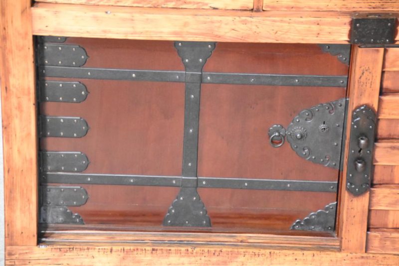Rare Japanese Antique Merchant Chest Width:1210mm - Image 11