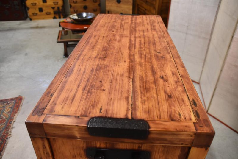 Rare Japanese Antique Merchant Chest Width:1210mm - Image 8