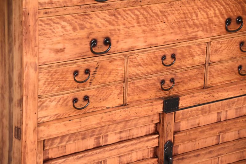 Rare Japanese Antique Merchant Chest Width:1210mm - Image 3