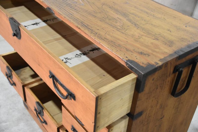 Japanese Antique Merchant Chest Width:910mm - Image 6
