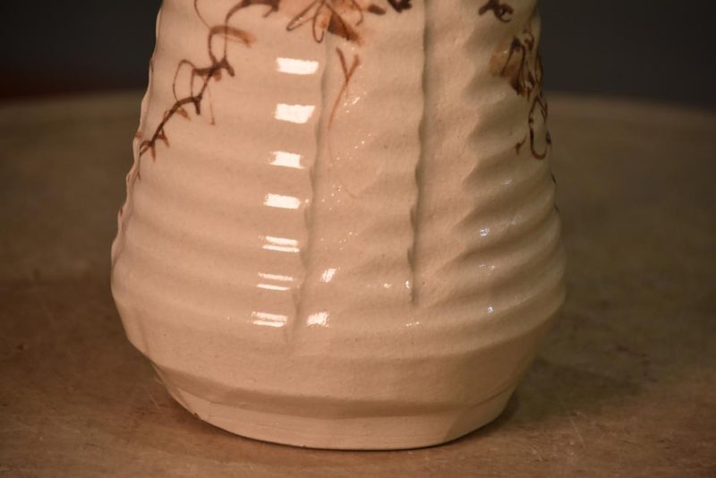 Oribe Pottery Mizuzashi Height:220mm - Image 7
