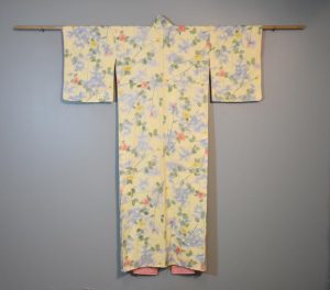 Japanese Vintage Silk Kimono