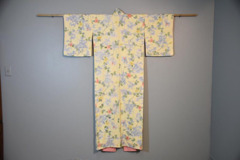 Japanese Vintage Silk Kimono