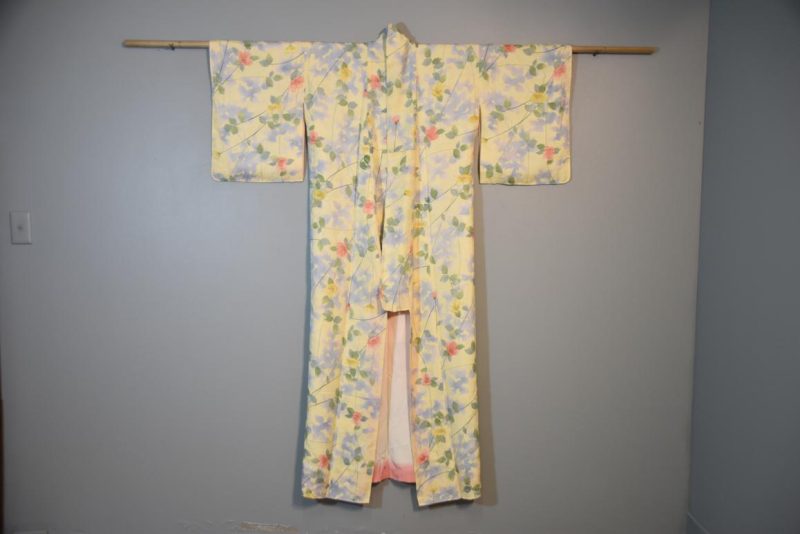 Japanese Vintage Silk Kimono - Image 7