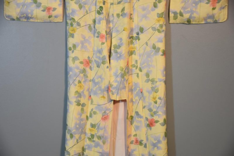 Japanese Vintage Silk Kimono - Image 5