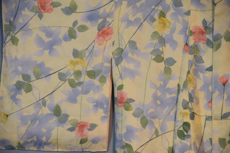 Japanese Vintage Silk Kimono - Image 3
