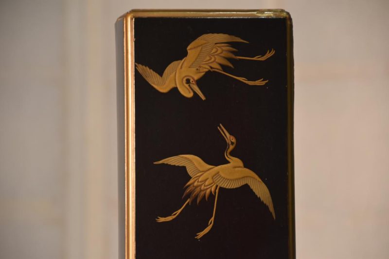 Japanese Maki-E Lacquer Box Length:410 - Image 10